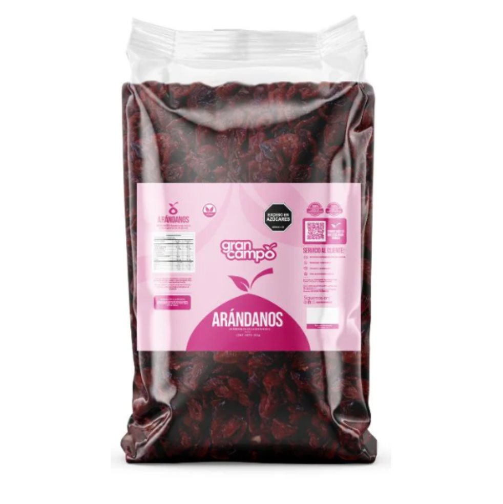 Arándanos Deshidratados Gran Campo Bolsa 1000gr Gran Campo Bolsa x 1000 gr 