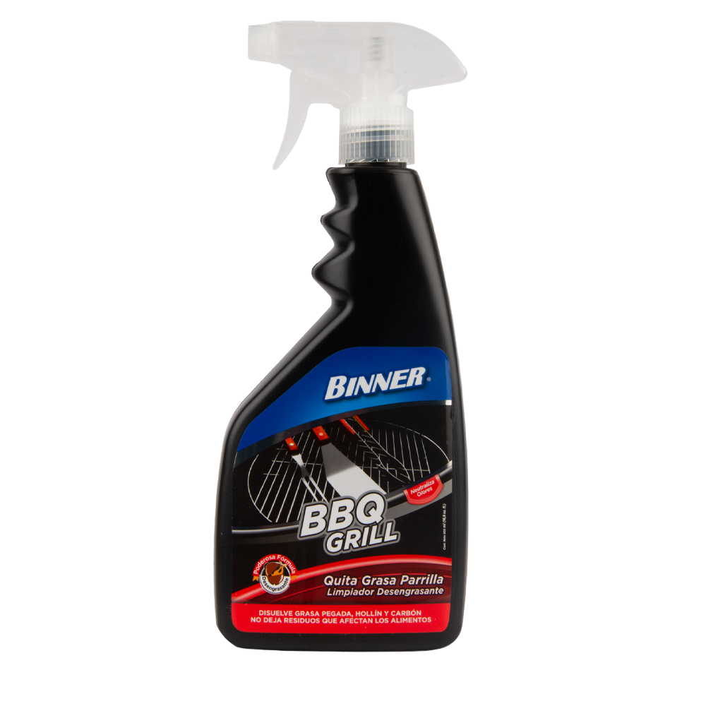 Quitagrasa para parrillas y BBQ Binner Frasco x 1