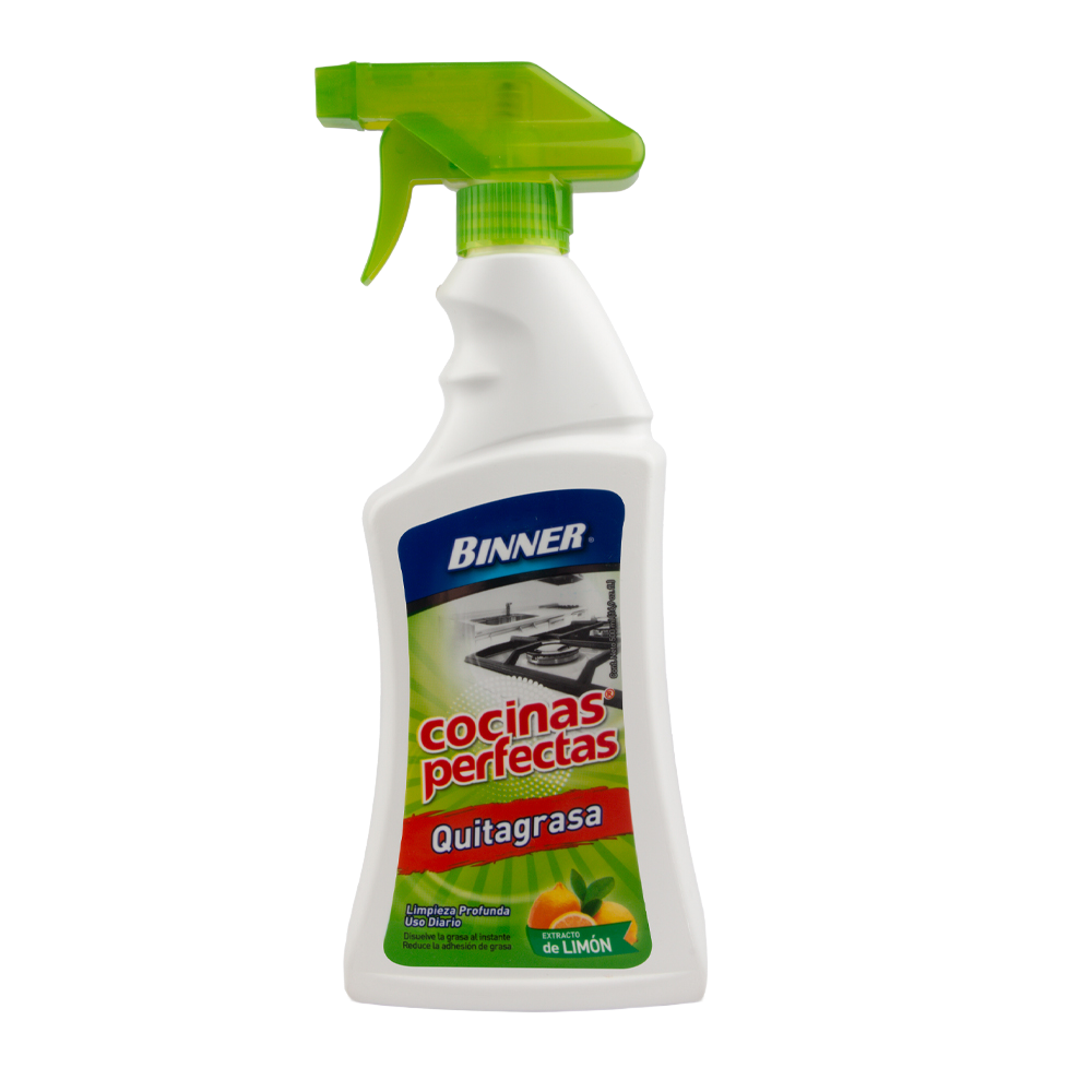 Quitagrasa cocinas perfectas limón Binner Frasco x 1