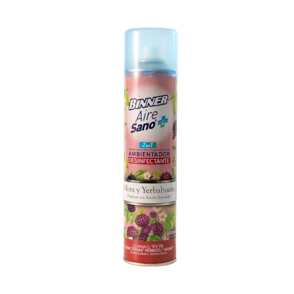 Ambientador desinfectante  aire sano aerosol Binner Aerosol x 1