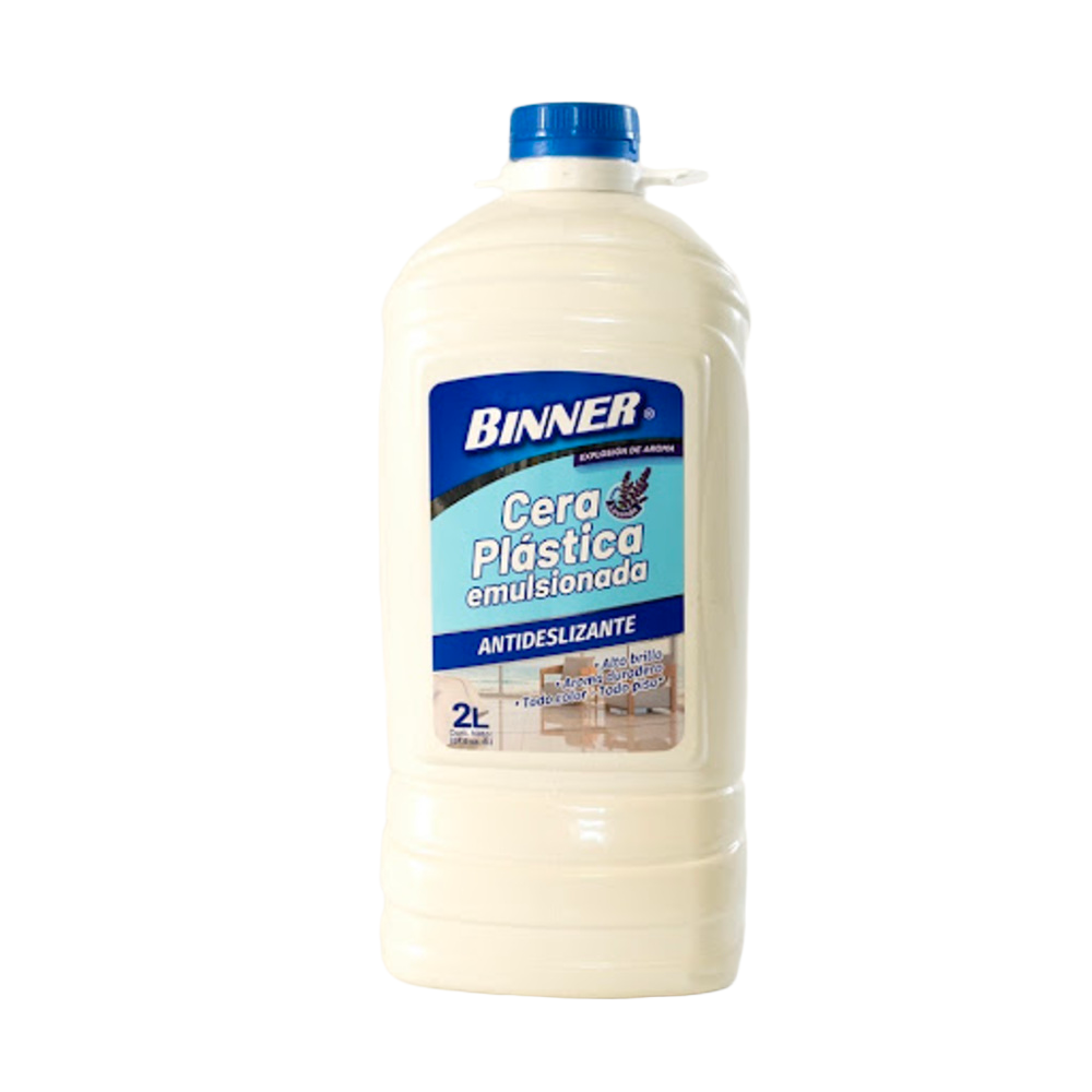 Cera plástica  para pisos de cerámica lavanda Binner Frasco x 1