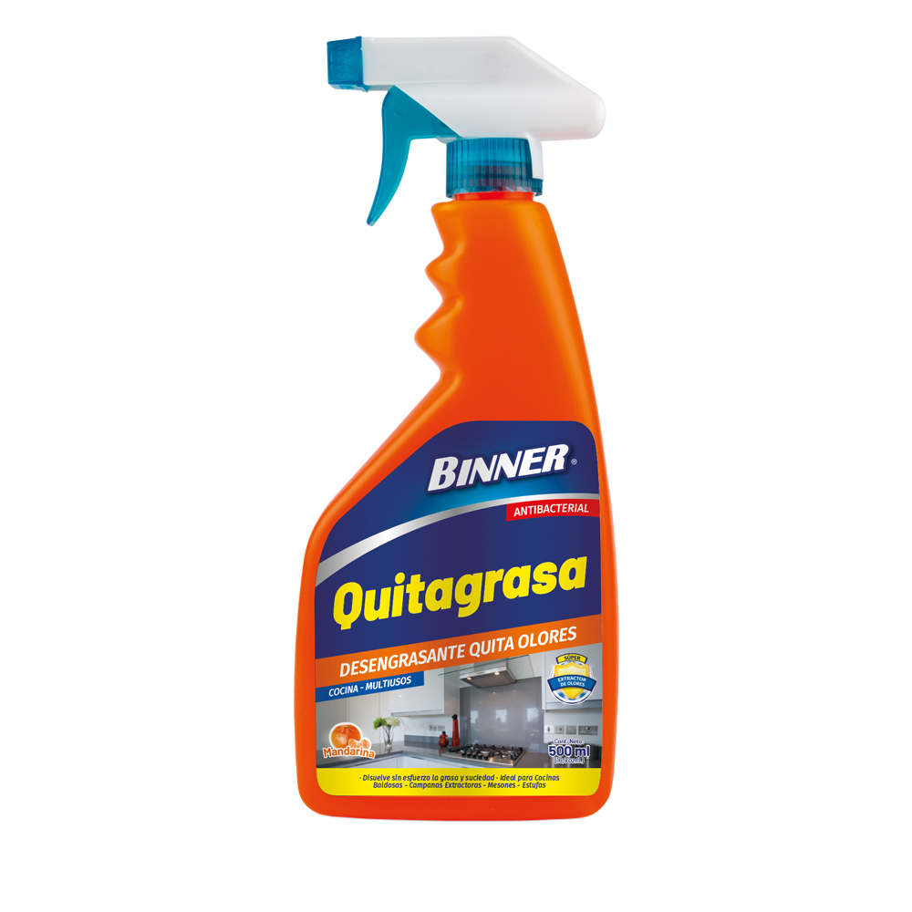 Quitagrasa Mandarina Binner Frasco x 1