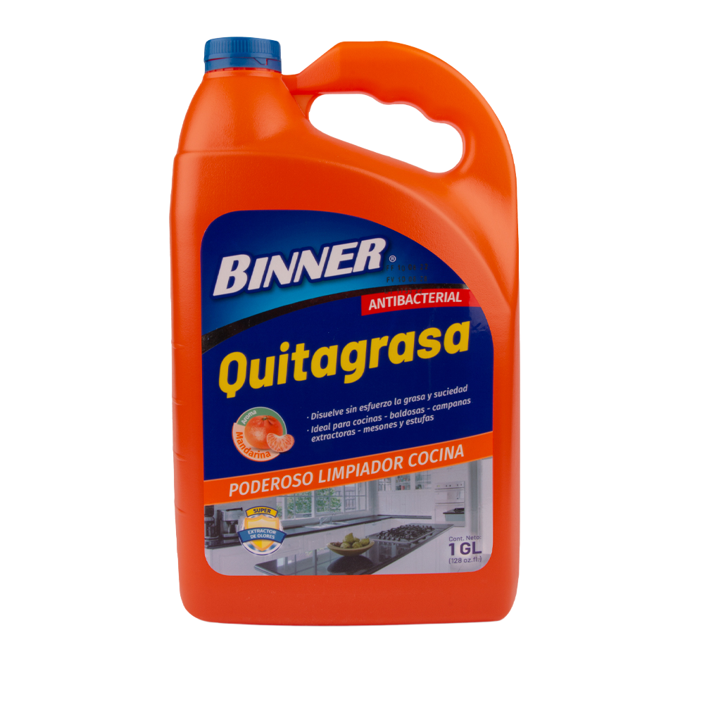 Quitagrasa para cocinas Mandarina Binner Frasco x 1