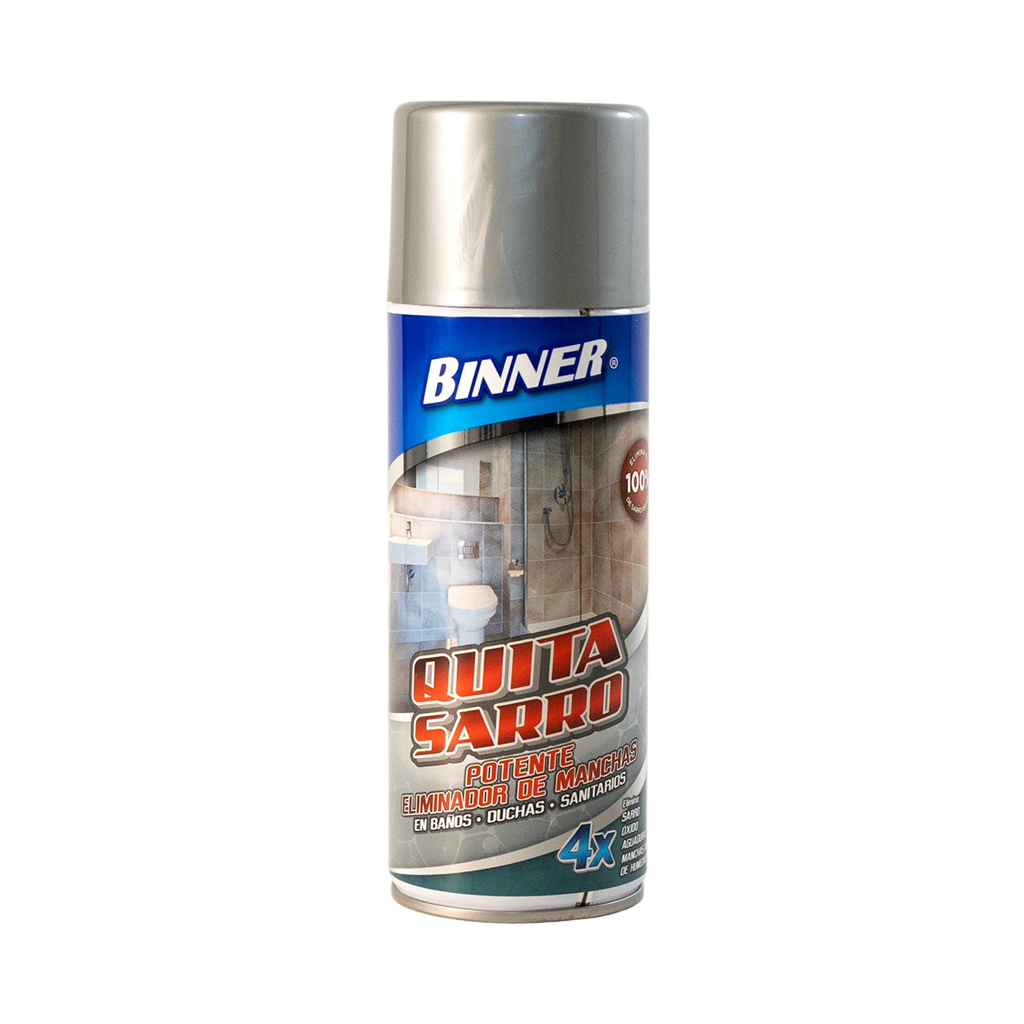 Quita sarro  potente eliminador de manchas en aerosol  Binner Aerosol x 1