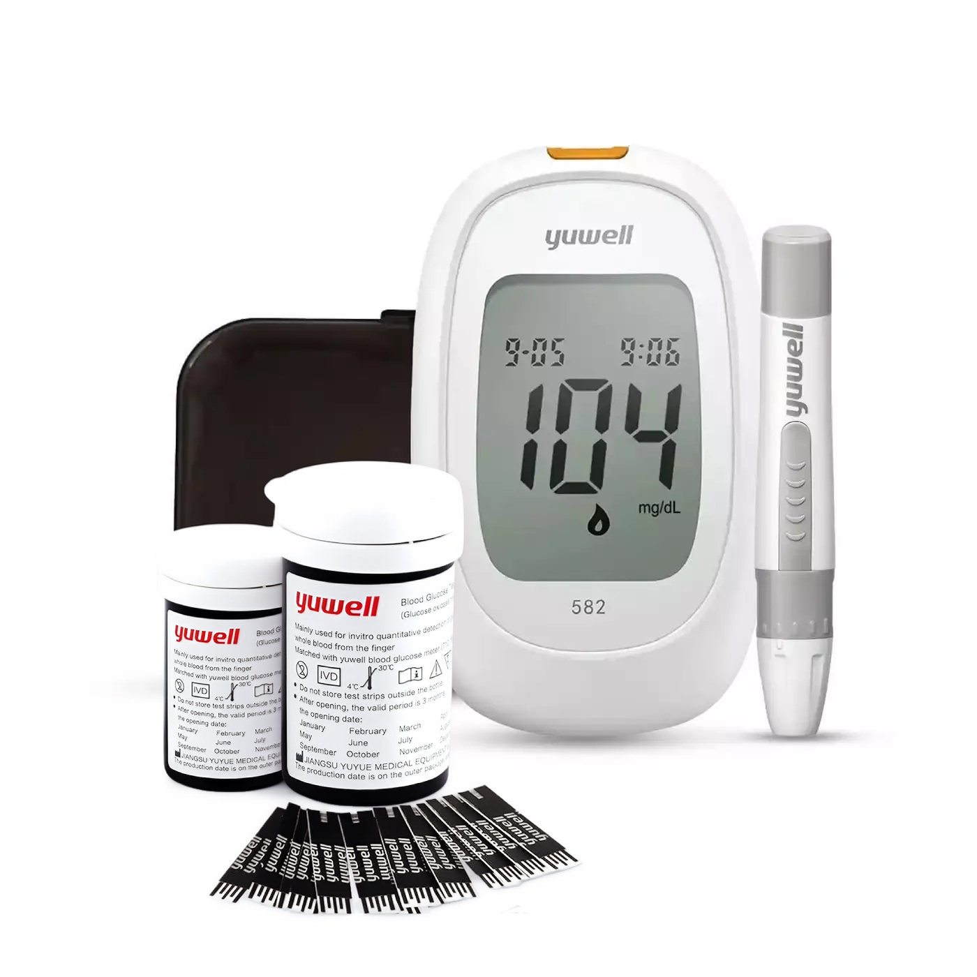 Combo kit glucómetro Yuwell + caja de tirillas, viene el equipo + 25 lancetas con su portalancetas y caja x 50 tirillas, Paq x 1 YUWELL Caja x 1 x Caja x 1 Combo kit glucómetro Yuwell + caja de tirillas, viene el equipo + 25 lancetas con su portalancetas y caja x 50 tirillas, Paq x 1 YUWELL Caja x 1 x Caja x 1