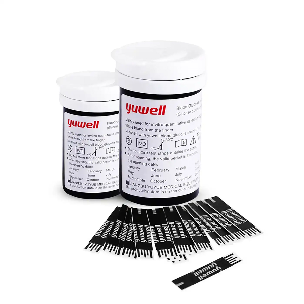 Tirillas para glucometro Yuwell, Caja x 50 unidades YUWELL Caja x Caja x 50 unidades Tirillas para glucometro Yuwell, Caja x 50 unidades YUWELL Caja x Caja x 50 unidades