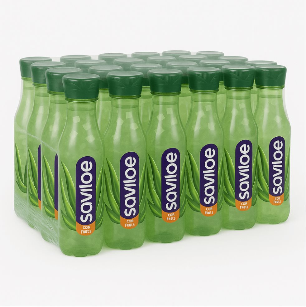 Agua Saviloe Aloe Vera Con Fibra X 420 Ml - Mega Pack Saviloe Caja x 24 Agua Saviloe Aloe Vera Con Fibra X 420 Ml - Mega Pack Saviloe Caja x 24