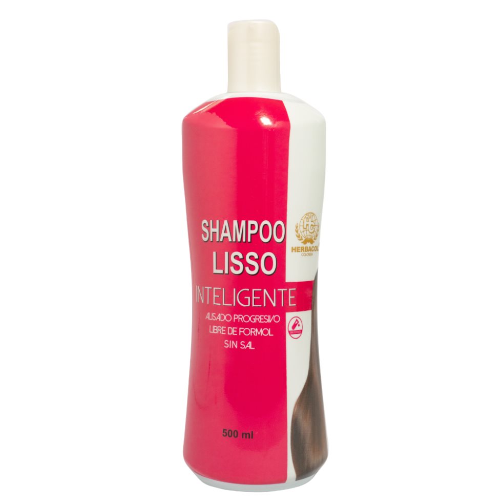 SHAMPOO LISSO INTELIGENTE HERBACOL FRASCO x 1 Transforma tu cabello con el SHAMPOO LISSO INTELIGENTE, enriquecido con aceite de aguacate, algarrobo, almidón de maíz y keratina, perfecto para controlar el frizz y alisar el cabello de forma progres
