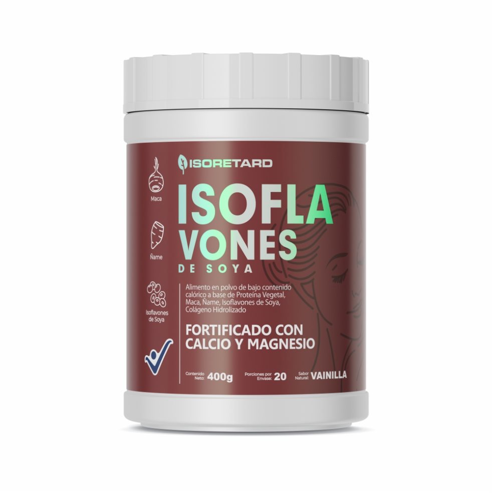 Isoflavones de soya tarro x 400 g Isoretard Tarro x 400 g Isoflavones de soya tarro x 400 g Isoretard Tarro x 400 g