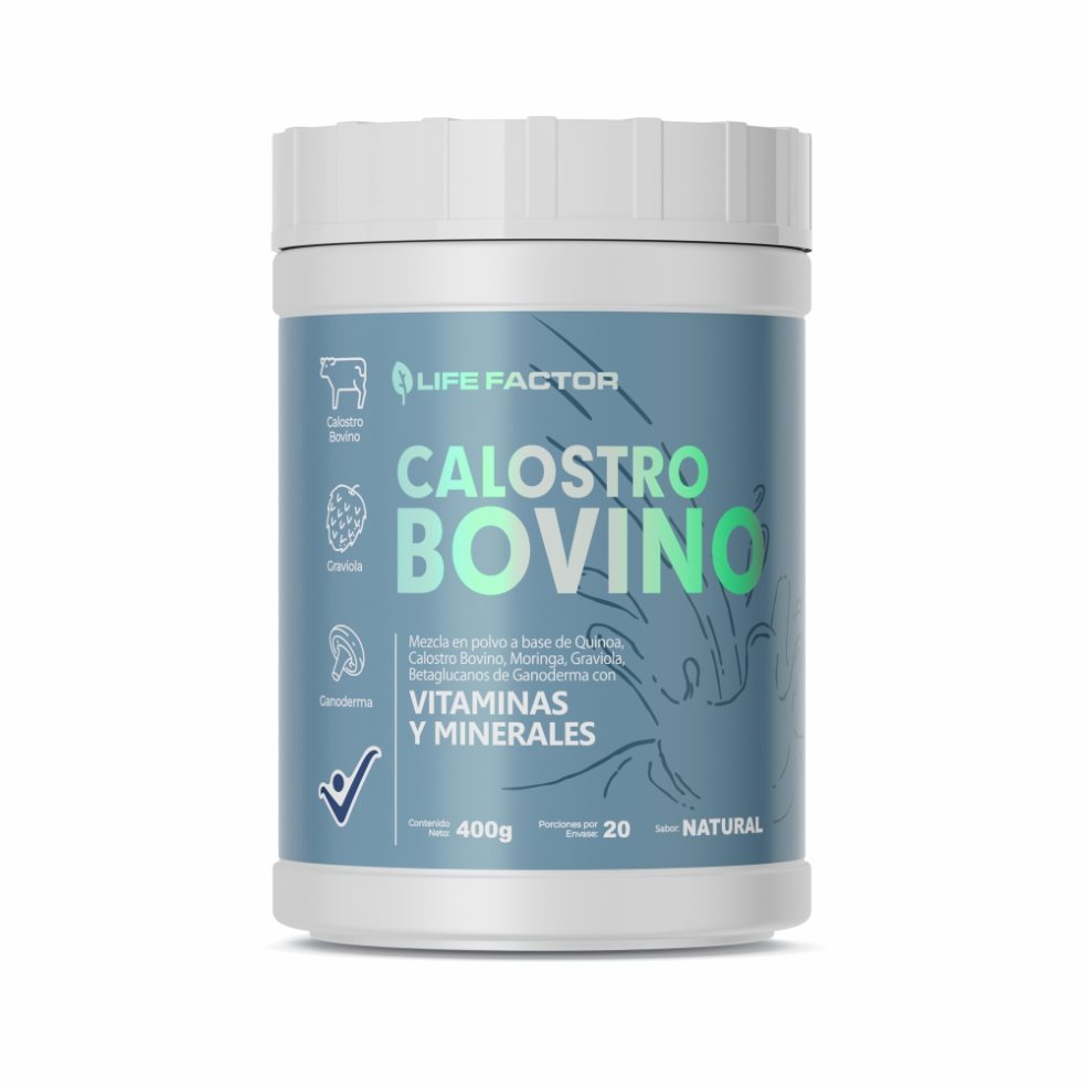 Calostro Bovino tarro x 400 g Life Factor Tarro x 400 g