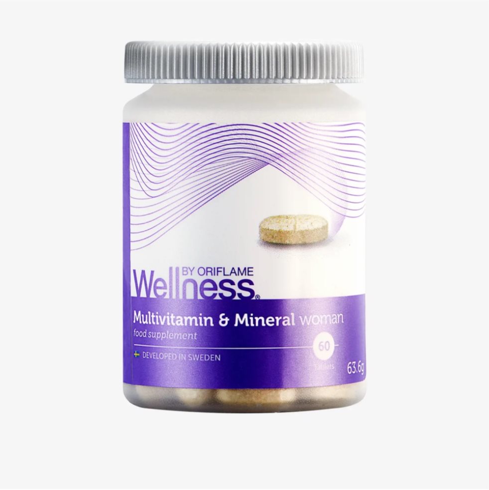 Suplemento Dietario Wellosophy Multivitaminas y Minerales Mujer Frasco x 60 Cápsulas Wellosophy by Oriflame Frasco x 60 Suplemento Dietario Wellosophy Multivitaminas y Minerales Mujer Frasco x 60 Cápsulas Wellosophy by Oriflame Frasco x 60