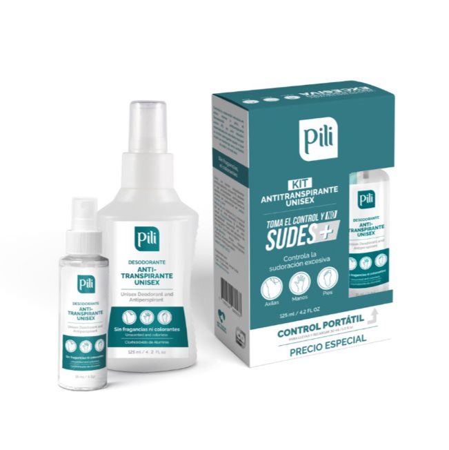 DESODORANTE ANTITRANSPIRANTE UNISEX PILI KIT 155ml PILI KIT  x ML 