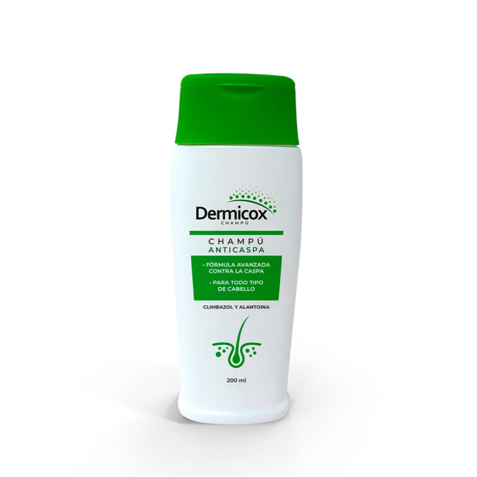 Shampoo Dermicox anticaspa botella x 200 DERMICOX BOTELLA x ml  