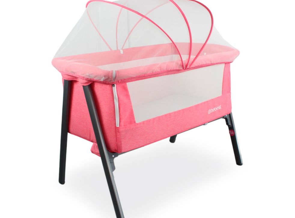 Cuna Colecho Easy Sleep Pink Bebesit Estandar Con Accesorios x 1 