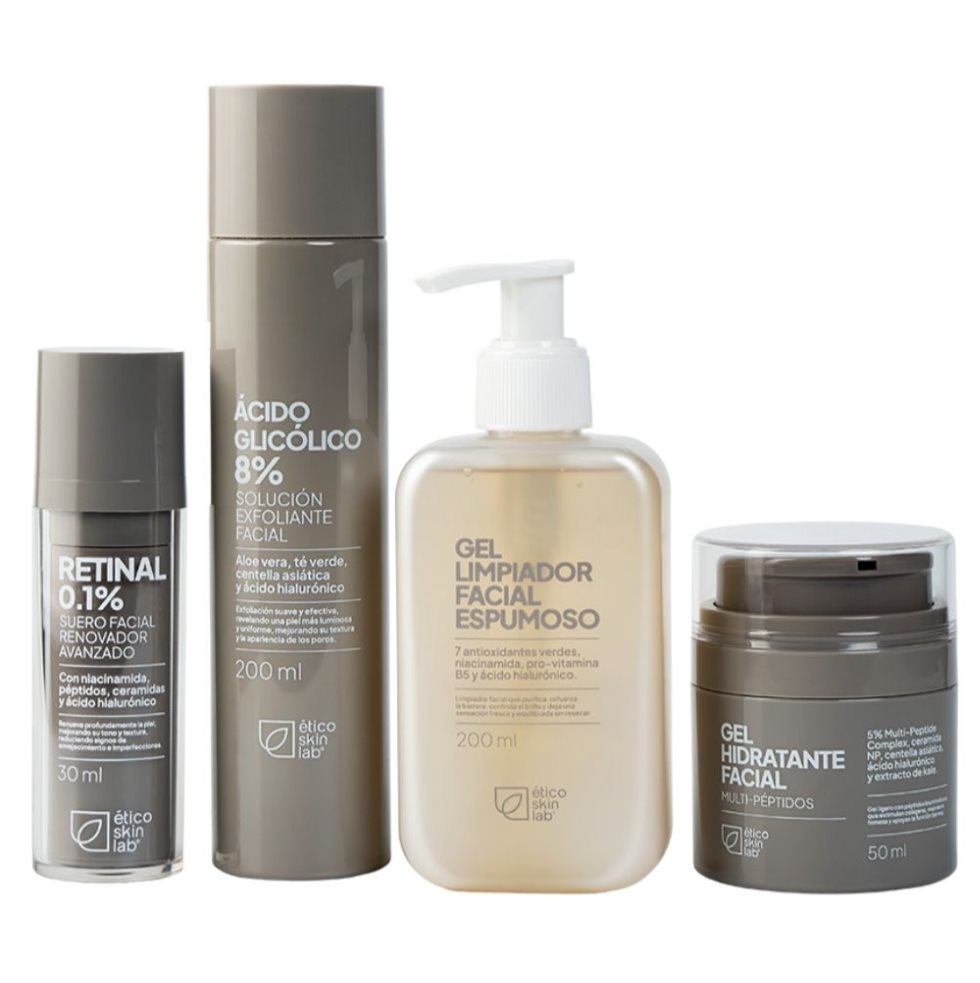 Kit Rutina Completa | Ético Skin Lab Etico Skin Lab Kit x 4 Kit Rutina Completa | Ético Skin Lab Etico Skin Lab Kit x 4