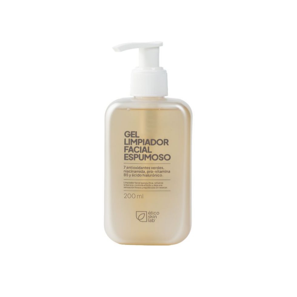 Gel Limpiador Facial Espumoso 200ml Etico Skin Lab Gel en dispensador x 1 Gel Limpiador Facial Espumoso 200ml Etico Skin Lab Gel en dispensador x 1