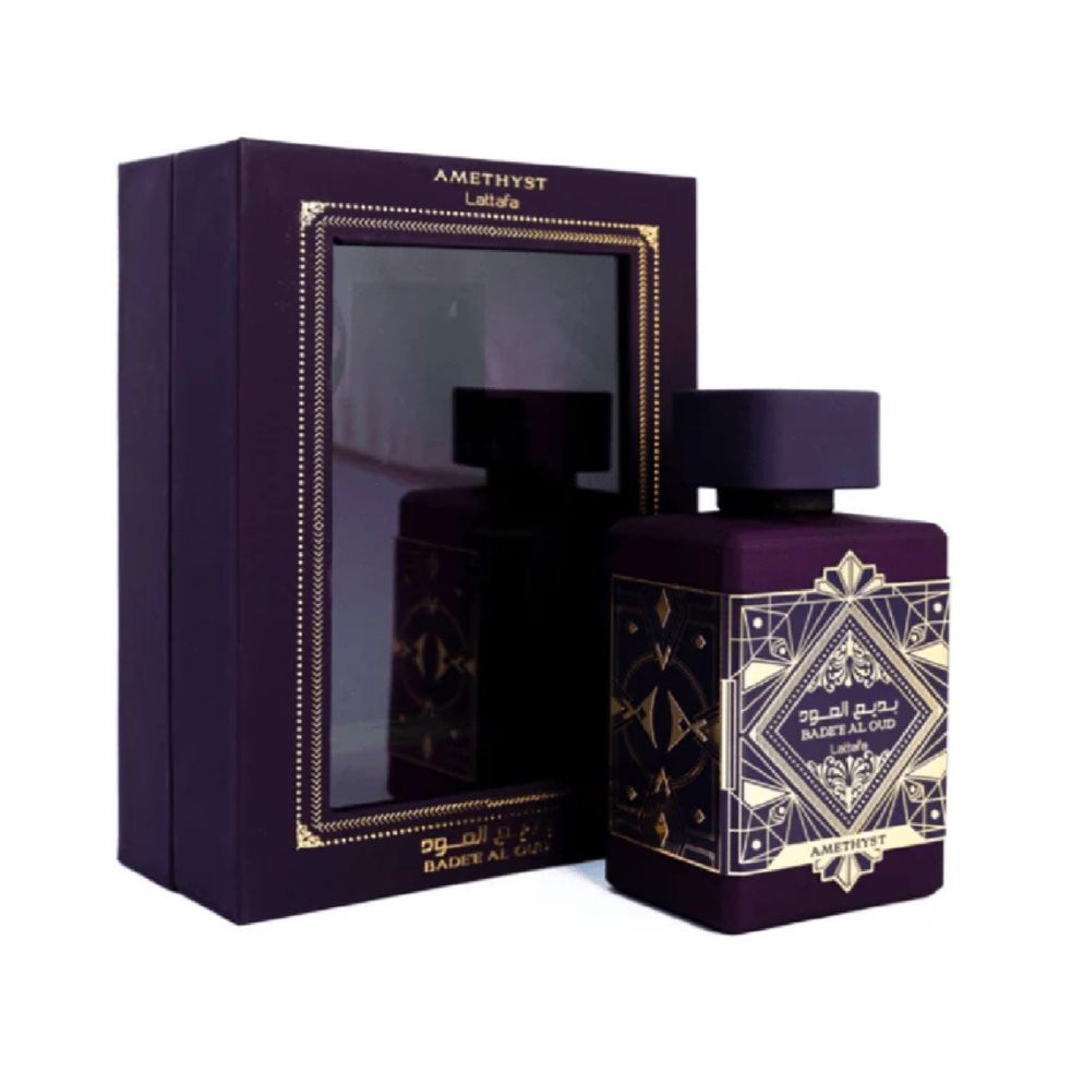 Perfume Badee Al Oud Amethyst Lattafa EDP Unisex 100ML Lattafa Caja x 1 