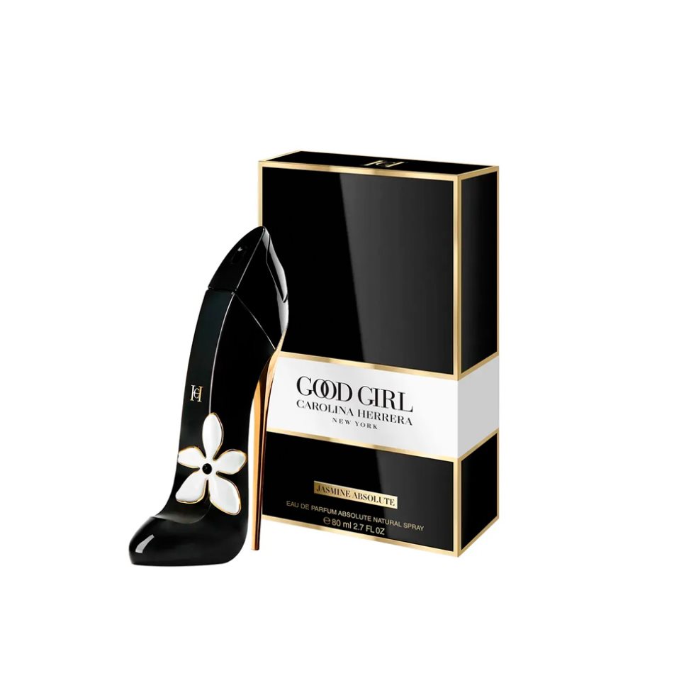 Perfume Mujer Carolina Herrera Good Girl Jasmine Absolute 80ml EDP CAROLINA HERRERA BOTELLA x 80ML Un perfume ámbar gourmand que reinventa la intensidad del Jazmín con una mezcla cálida, dulce y sofisticada. Good Girl Jasmine Absolute Eau de Parfum deja una sensación envolvente y sensual gracias a