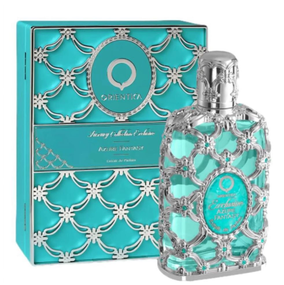 ORIENTICA LUXURY COLLECTION EXCLUSIVE AZURE FANTASY EDP 80ML ORIENTICA ORIENTICA LUXURY COLLECTION EXCLUSIVE AZURE FANTASY EDP 80ML x 80 ML Exclusive Azure Fantasy de Orientica Premium es una fragancia de la familia olfativa para Hombres y Mujeres. Esta fragrancia es nueva. Exclusive Azure Fantasy se lanzó en 2024. Las Notas de Salida son