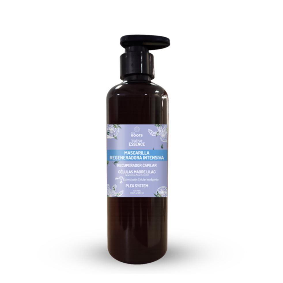 Mascarilla regeneradora intensiva 380ml Deep Roots Botella con dispensador 380 ml x 1 Mascarilla regeneradora intensiva 380ml Deep Roots Botella con dispensador 380 ml x 1