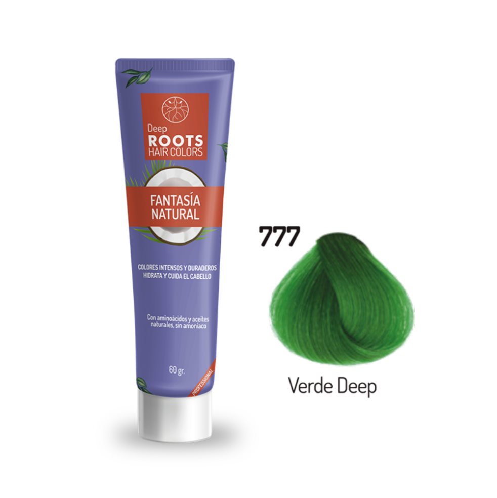 Fantasia Natural Verde 777x 60 mL Deep Roots Tubo 60 ml x 1 Fantasia Natural Verde 777x 60 mL Deep Roots Tubo 60 ml x 1