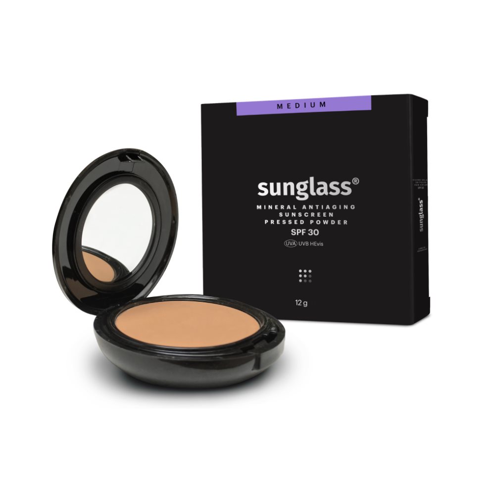 Filtro Solar en Polvo Fagron Sunglass medium SPF 30 polvera 12 g SUNGLASS POLVERA x 12 G