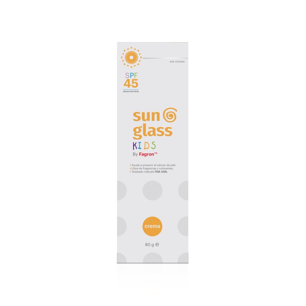 Protector Solar Fagron Sunglass Kids SPF 45 Tubo Colapsible 80 G SUNGLASS TUBO COLAPSIBLE x 80 G Protector Solar Fagron Sunglass Kids SPF 45 Tubo Colapsible 80 G SUNGLASS TUBO COLAPSIBLE x 80 G