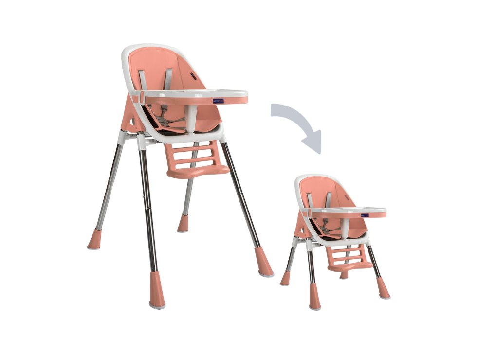 COMEDOR 2 EN 1 BEBE HAPPY BABY NEPAL ROSADO HAPPY BABY Caja individual x 1