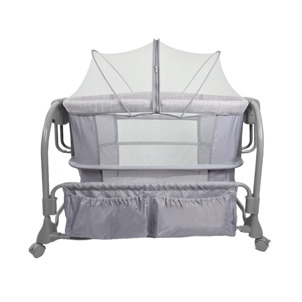 CUNA COLECHO BEBE DE LUJO PREMIUM BABY  3 EN 1 PB23101 GRIS P´REMIUM BABY CAJA INDIVIDUAL x 1 CUNA COLECHO BEBE DE LUJO PREMIUM BABY  3 EN 1 PB23101 GRIS
