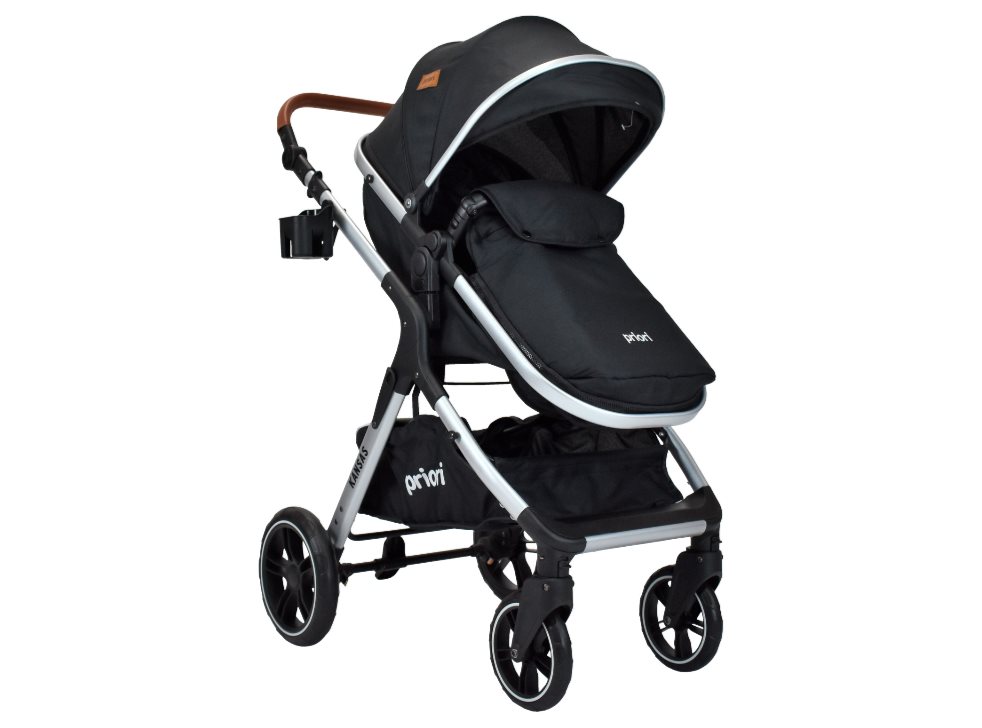 COCHE MOISES BEBE PRIORI KANSAS CS NEGRO PRIORI CAJA INDIVIDUAL x 1 COCHE MOISES BEBE PRIORI KANSAS CS NEGRO