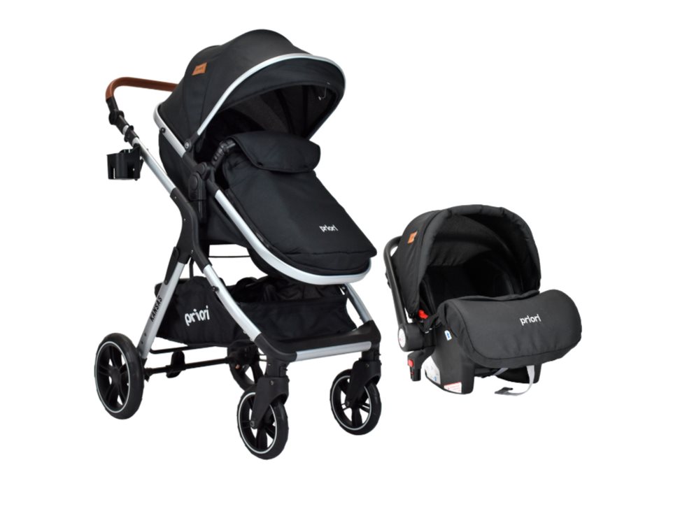 COCHE MOISES BEBE PRIORI KANSAS TS NEGRO PRIORI CAJA INDIVIDUAL x 1  