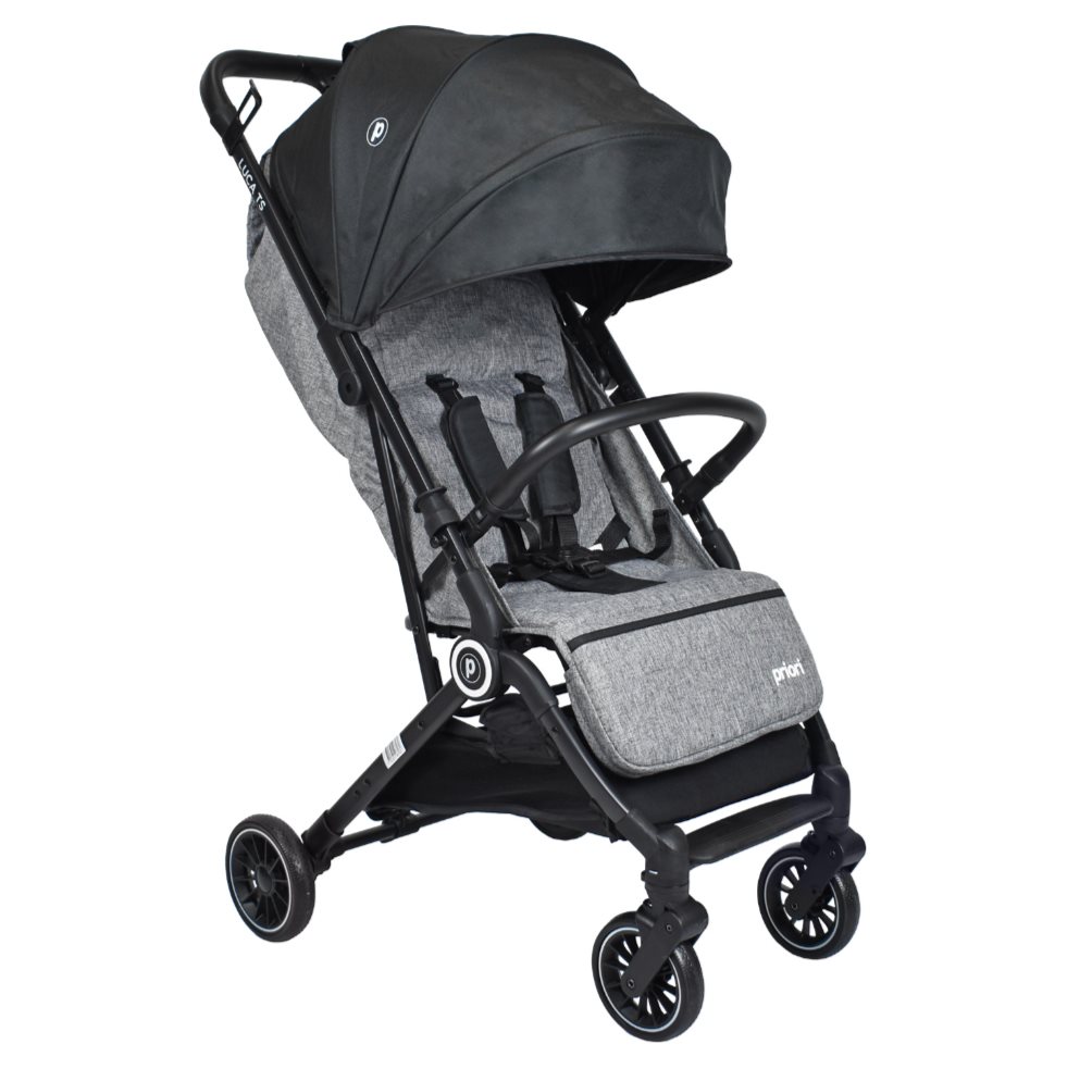 Coche Bebe Tipo Maleta Luca con portabebe Priori Negro PRIORI Caja x 1 