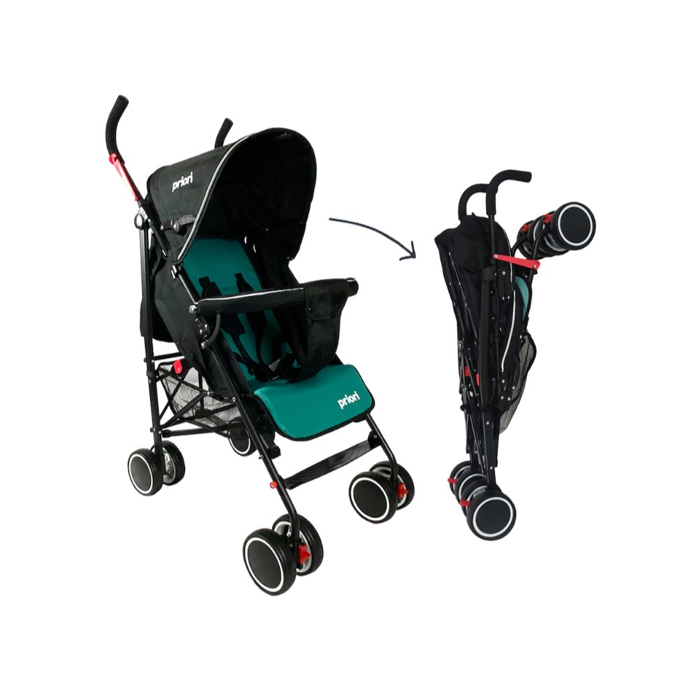 Coche Paseador Bebe Priori Veneto Turquesa PRIORI Caja x 1 