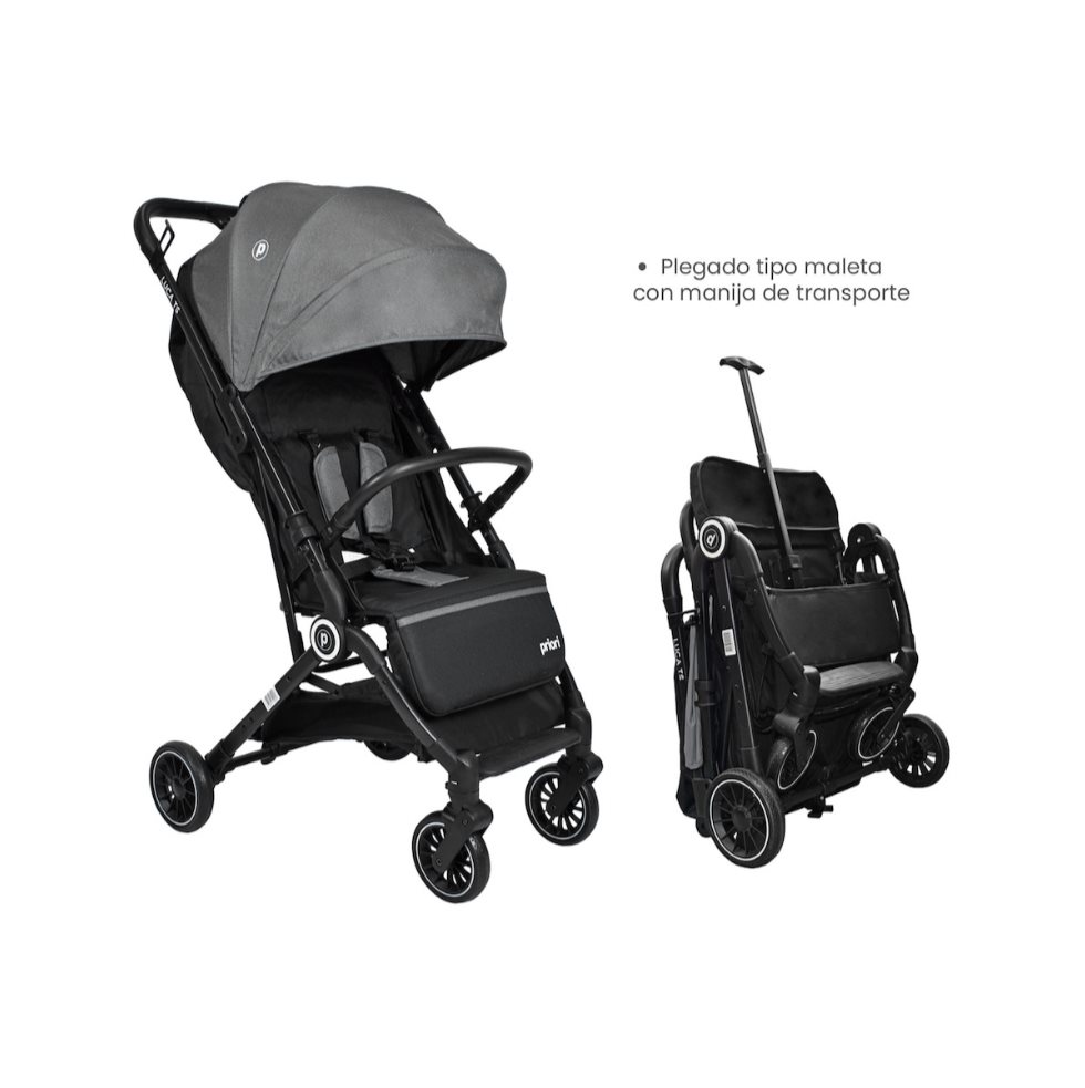Coche Bebe compacto Luca Priori Gris PRIORI Caja x 1 