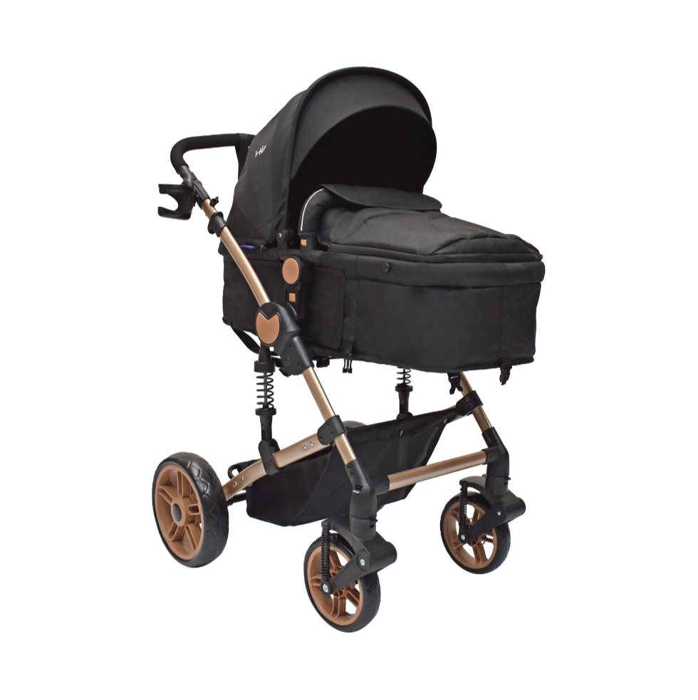 Coche Bebe Moises Gadi Happy Baby Negro HAPPY BABY Caja x 1 
