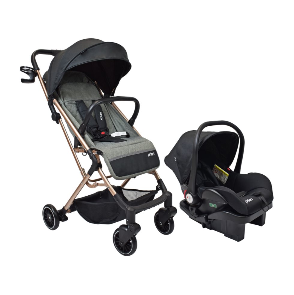 Coche Travel System Noah Priori Negro PRIORI Caja x 1 