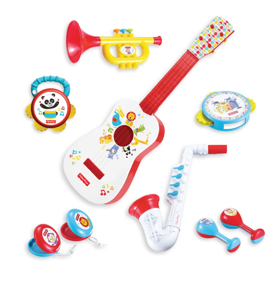 SET MUSICAL 9 PIEZAS FISHER PRICE DFP91009 FISHER PRICE CAJA INDIVIDUAL x 1 