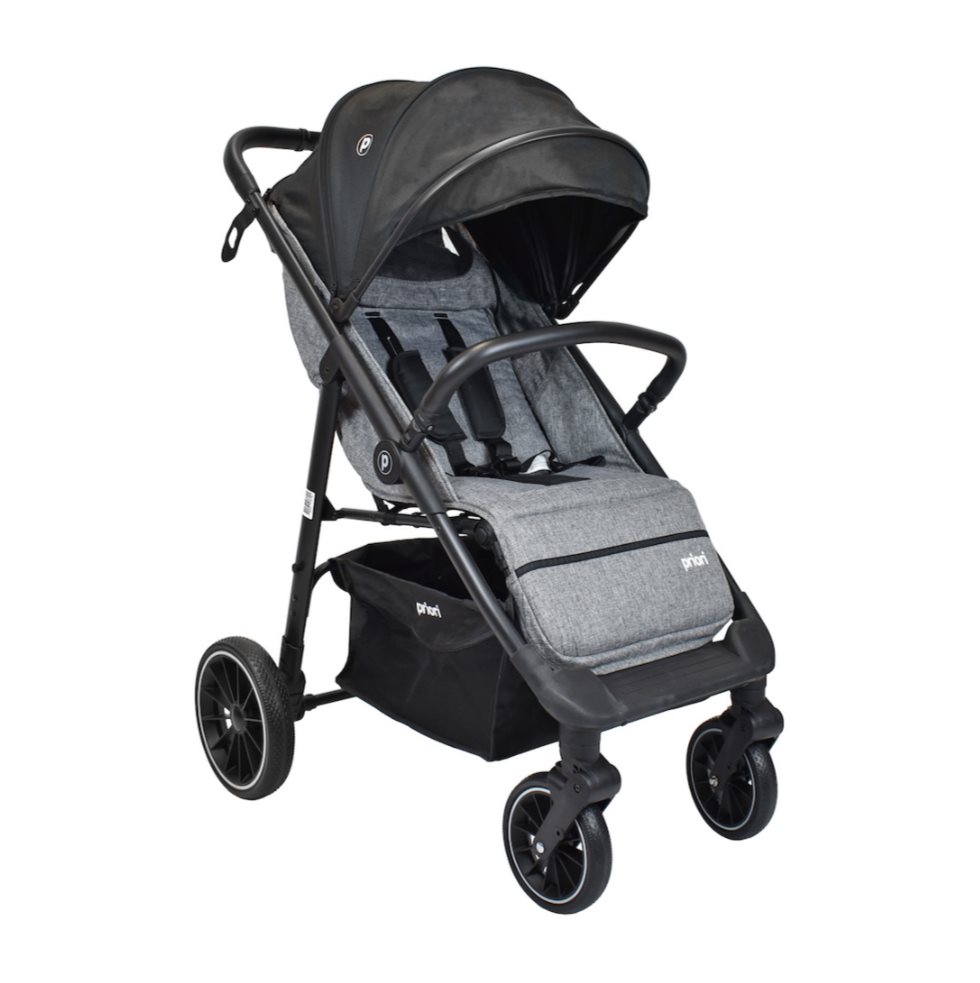 Coche Bebe Priori Minos Negro PRIORI Caja x 1 El Coche Minos Priori es la opción perfecta para padres que buscan un diseño elegante y funcional. Con su estructura ligera y moderna, este cochecito está pensado para adaptarse a las necesidades diar