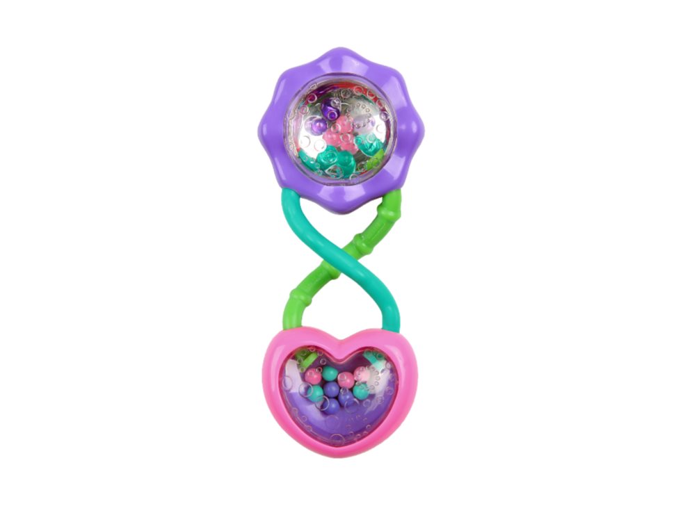 JUGUETE BEBE SONAJERO ROSA BRIGHT STARTS 8672 Bright Starts blister x 1  
