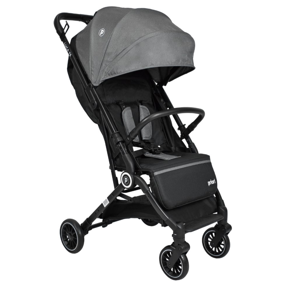 Coche Bebe Tipo Maleta Luca con portabebe Priori Gris PRIORI Caja x 1  