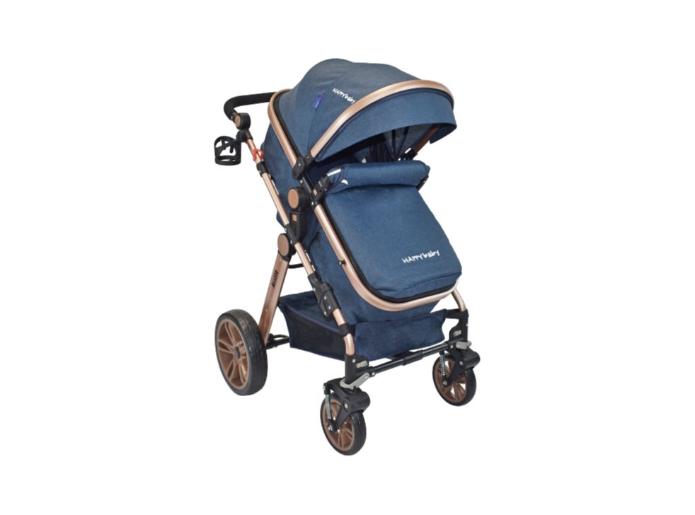 COCHE BEBE MOISES ALLIZZE TRAVEL SYSTEM HAPPY BABY  AZUL HAPPY BABY CAJA INDIVIDUAL x 1  