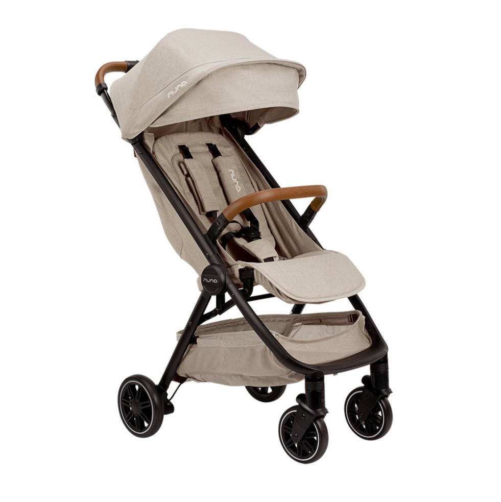 Coche Bebe Nuna Ultracompacto + Portabebe Caviar Hazelwood NUNA Caja x 1  