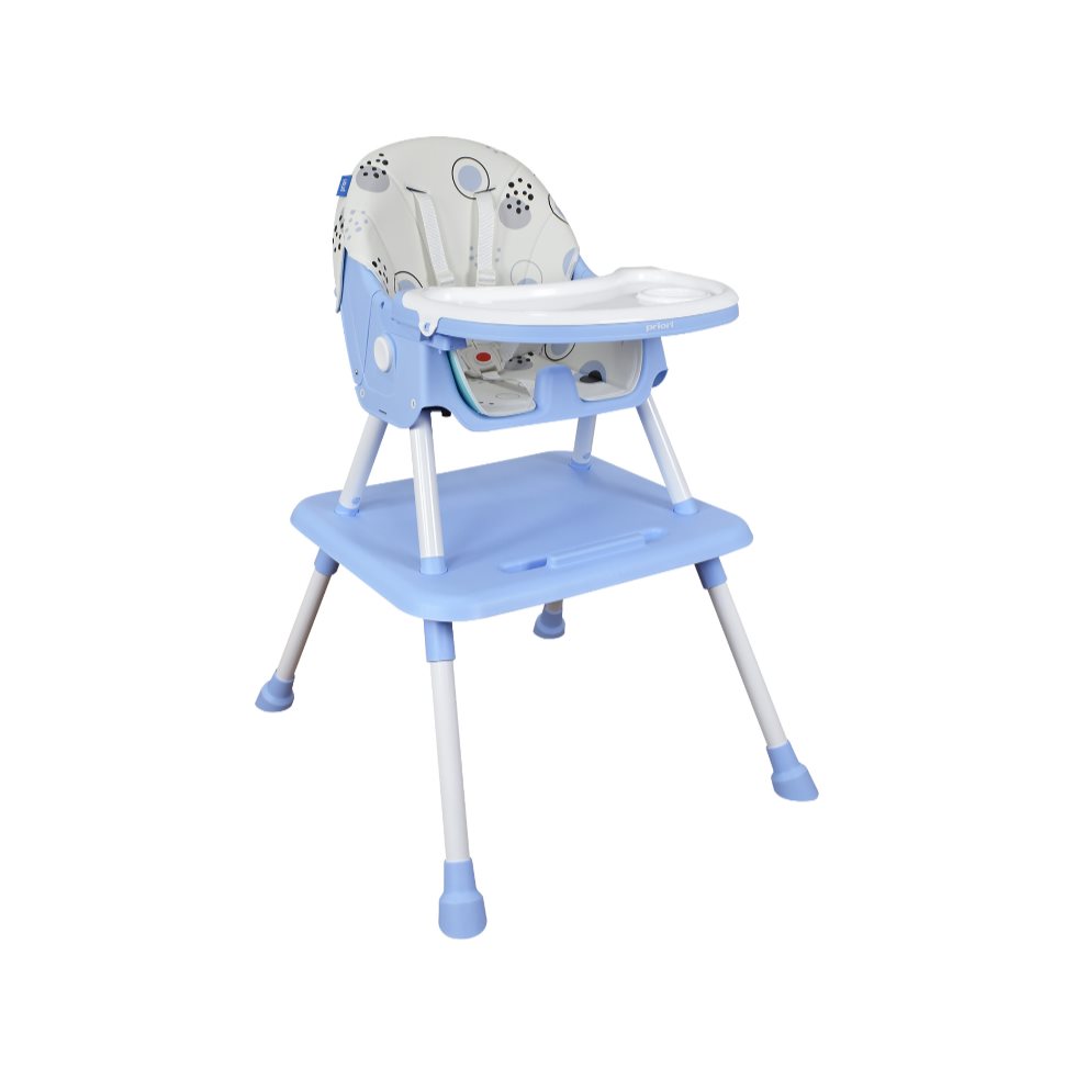 Silla comedor Bebe 3 en 1 Mia Azul Priori PRIORI Caja x 1  