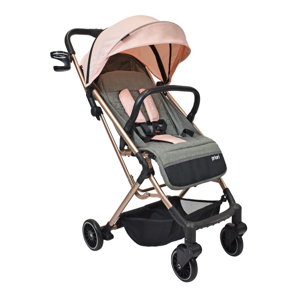 Coche Bebe Compacto Noah Priori Rosa PRIORI Caja x 1 El coche de bebé Priori Noah es una opción ideal para los padres que buscan comodidad, seguridad y estilo en un solo producto. Diseñado con un chasis ligero y plegable, facilita su transporte y almace