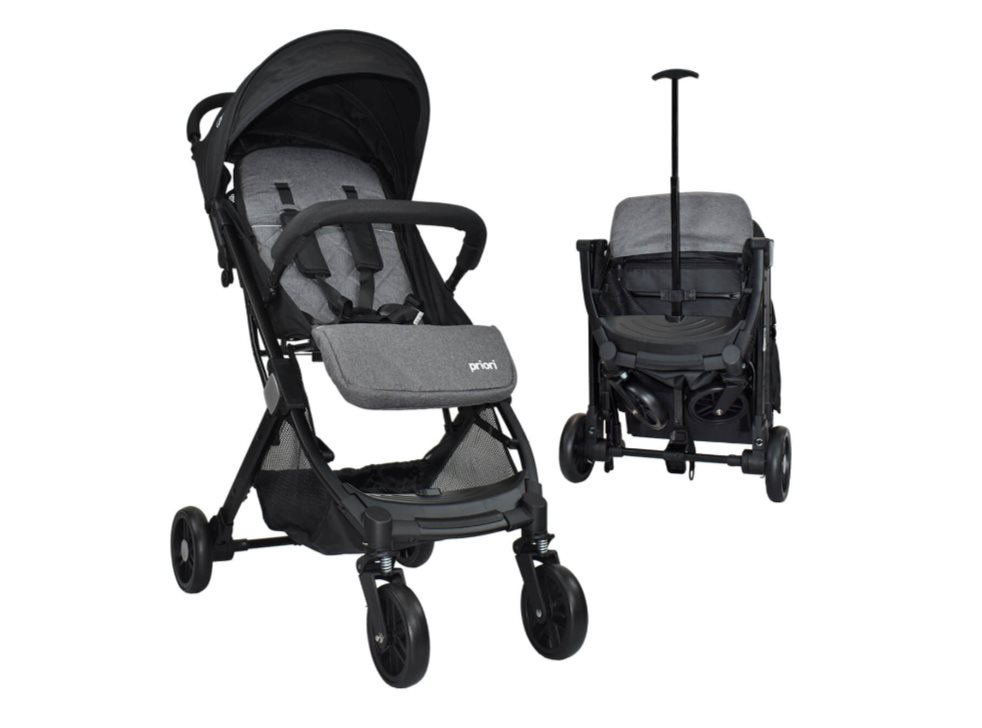 COCHE TIPO MALETA BEBE PRIORI ARGUS GRIS PRIORI CAJA INDIVIDUAL x 1 