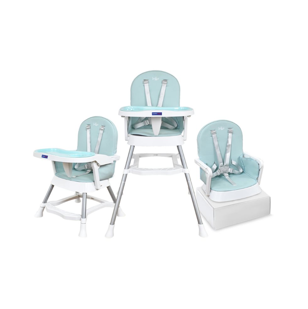 Silla Comedor Bebe Lyra Happy Baby Celeste HAPPY BABY Caja x 1 El Comedor 3 en 1 Lyra plegable es más que un asiento, es un compañero en el hermoso viaje del crecimiento. Porque cada risa, cada manita cubierta de puré y cada mirada de asombro al probar un nuevo s