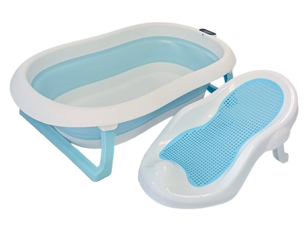 Bañera Bebe Plegable Portatil Ocean Priori Azul PRIORI Caja x 1 