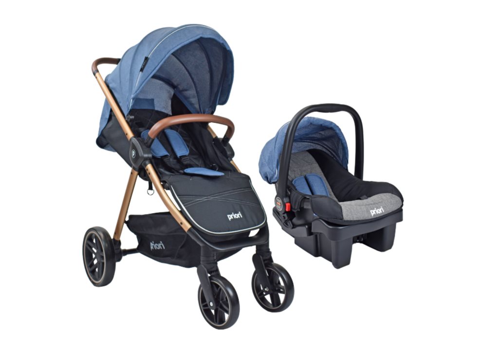 COCHE BEBE TS PRIORI MAVERICK AZUL CON NEGRO PRIORI CAJA INDIVIDUAL x 1 