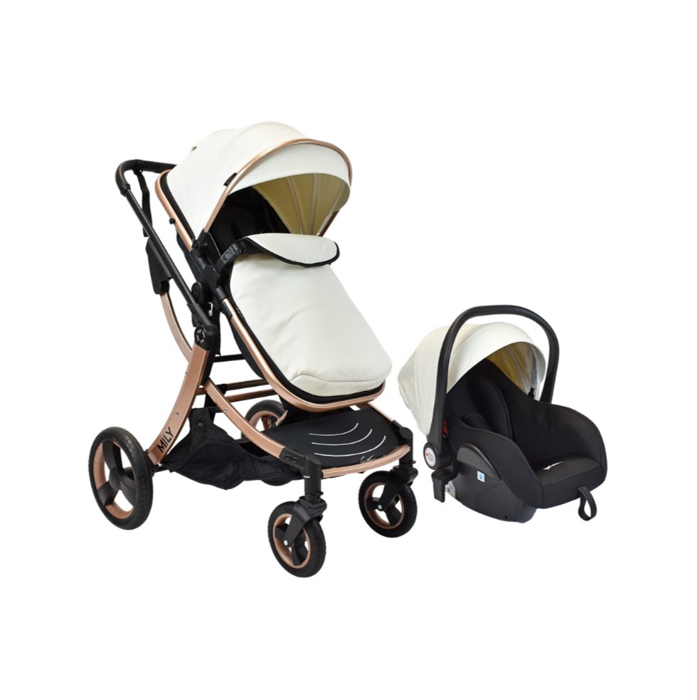 Coche Mily Ts Bebé Blanco de Priori PRIORI Caja x 1  