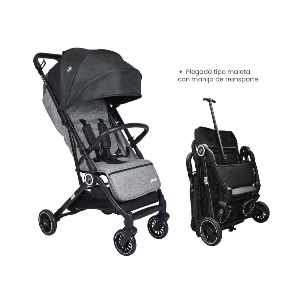 Coche Bebe compacto Luca Priori Negro PRIORI Caja x 1  